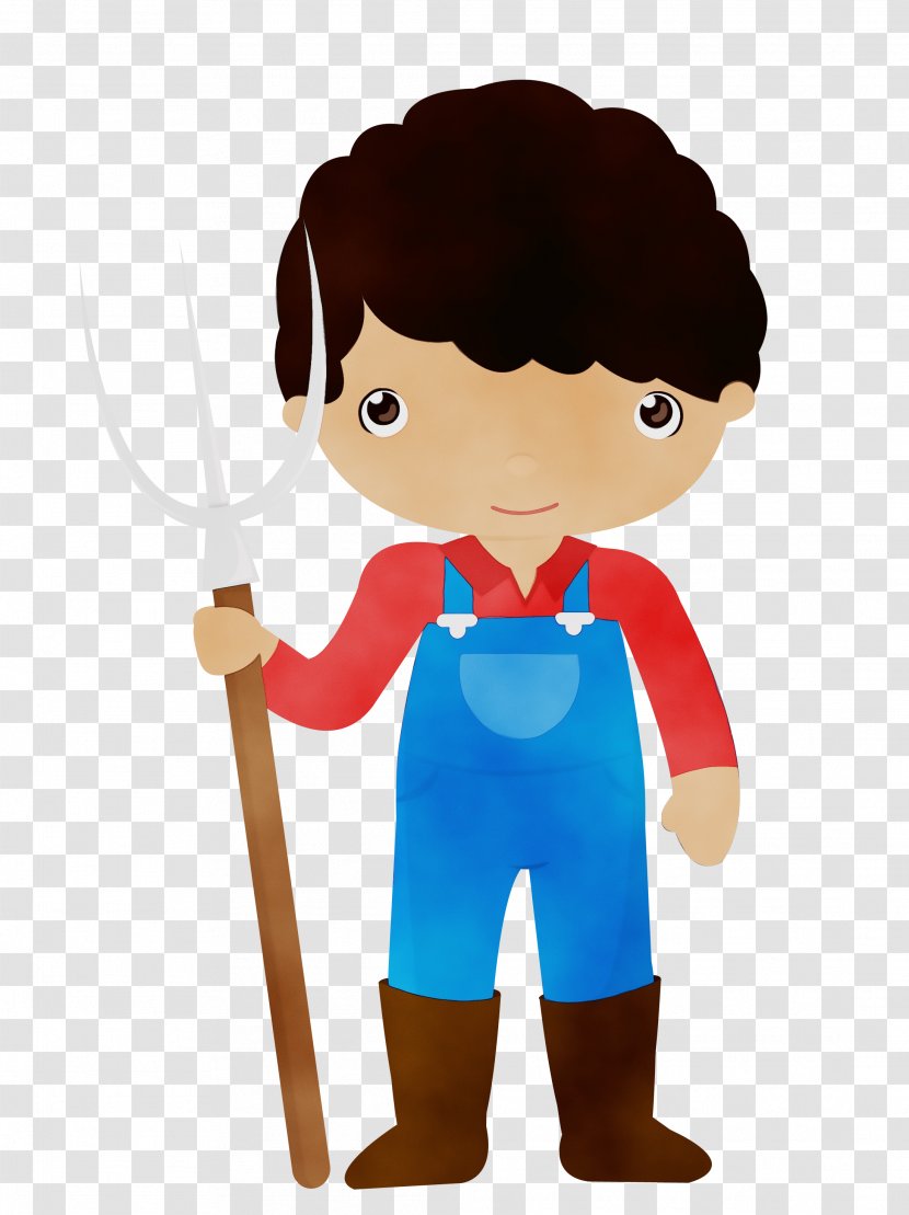 Boy Cartoon - Livestock - Standing Transparent PNG