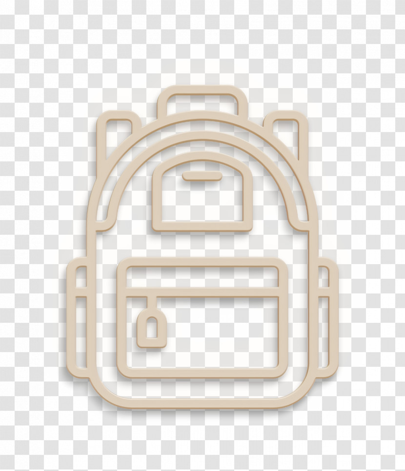 Education Icon Icon Backpack Icon Transparent PNG