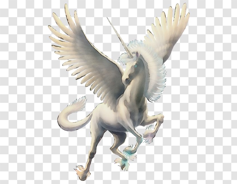 Unicorn - Animal Figure - Horn Statue Transparent PNG