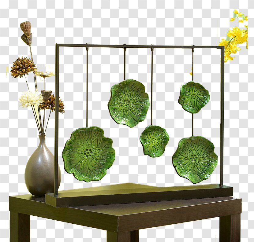 Table Lobby Ornament Living Room - Entrance TV Cabinet Ornaments Transparent PNG