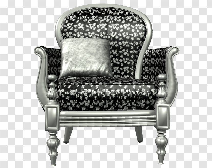 Chair Armrest Couch - White Transparent PNG