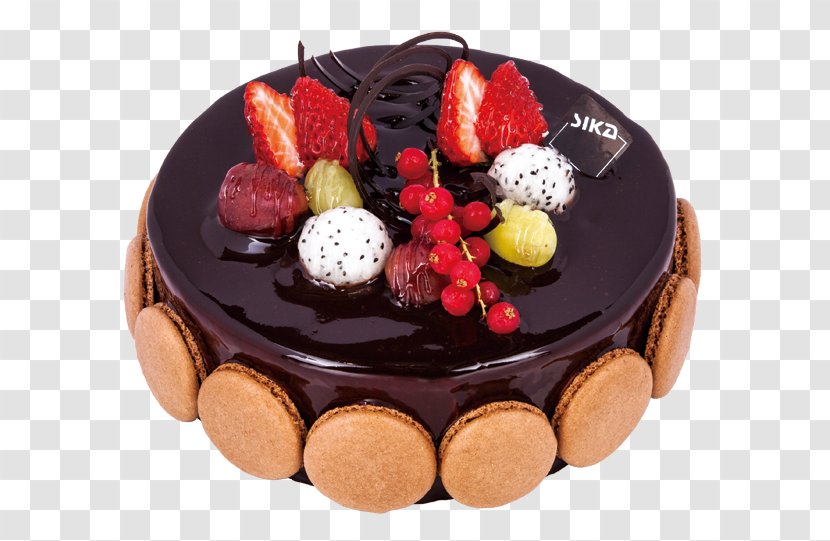 Flourless Chocolate Cake Sachertorte Ganache Truffle - Tasting Transparent PNG