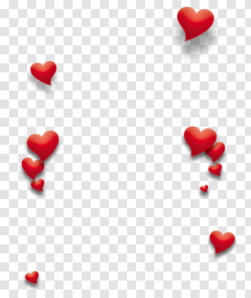 Valentine's Day Heart - Petal Transparent PNG