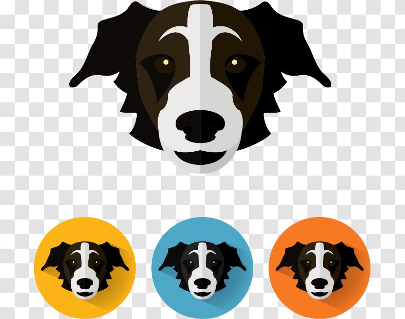 Dog Cartoon Portrait Illustration - Carnivoran - Spend Avatar Transparent PNG