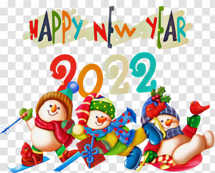 2022 Happy New Year 2022 New Year Transparent PNG