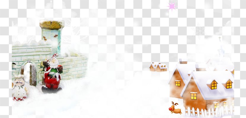 Christmas Poster Winter Advertising Festival - Snow House Transparent PNG