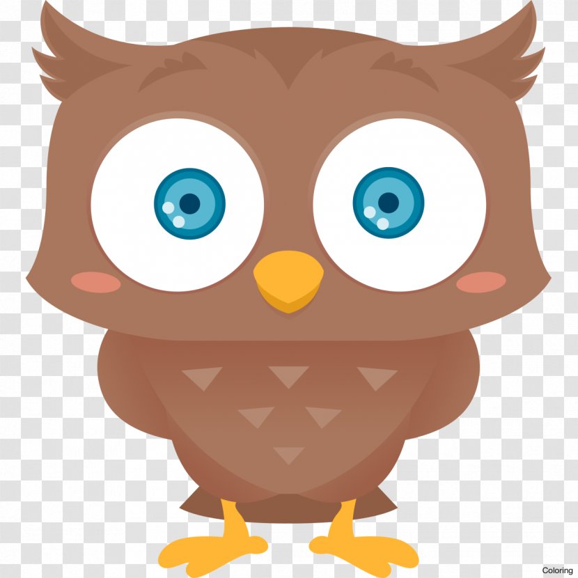 Owl Thumbnail Clip Art - Snowy - Cute Transparent PNG