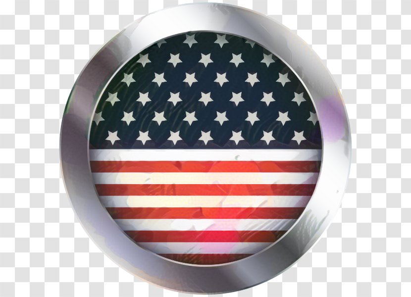 Flag Of The United States Independence Day Image - Plate Transparent PNG