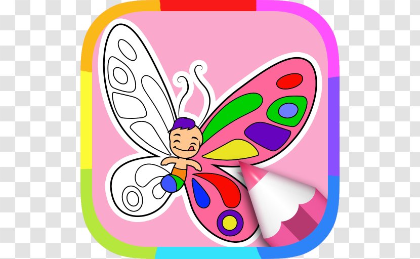 Coloring Book Mobile App Butterfly Drawing Dinosaur Pages - Monarch - Levothyroxine 50 Mg Tablets Colors Transparent PNG