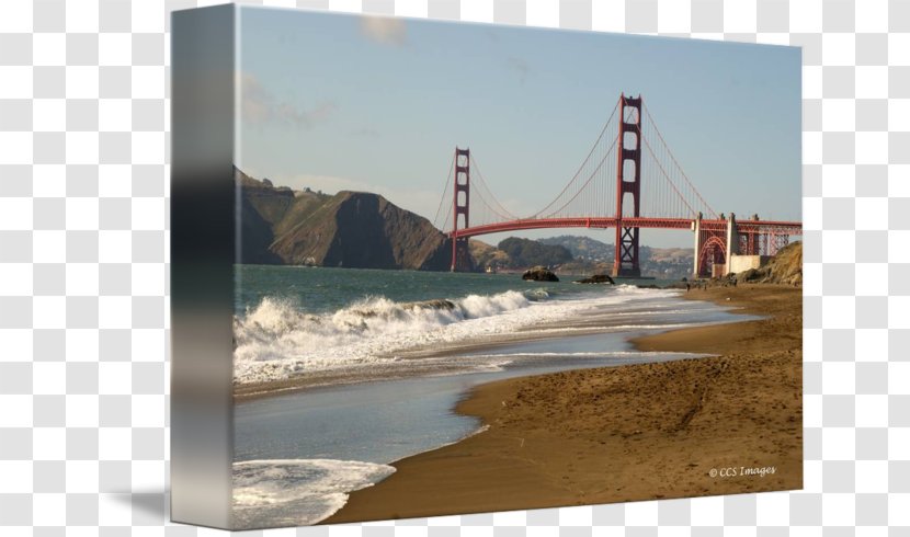 Golden Gate Bridge Baker Beach Miami Shore - Stock Photography Transparent PNG