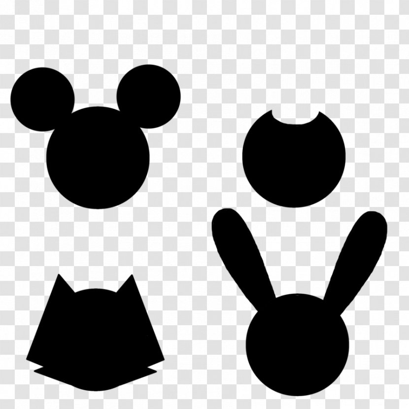 Oswald The Lucky Rabbit Mickey Mouse Felix Cat Bendy And Ink Machine Donald Duck Transparent PNG