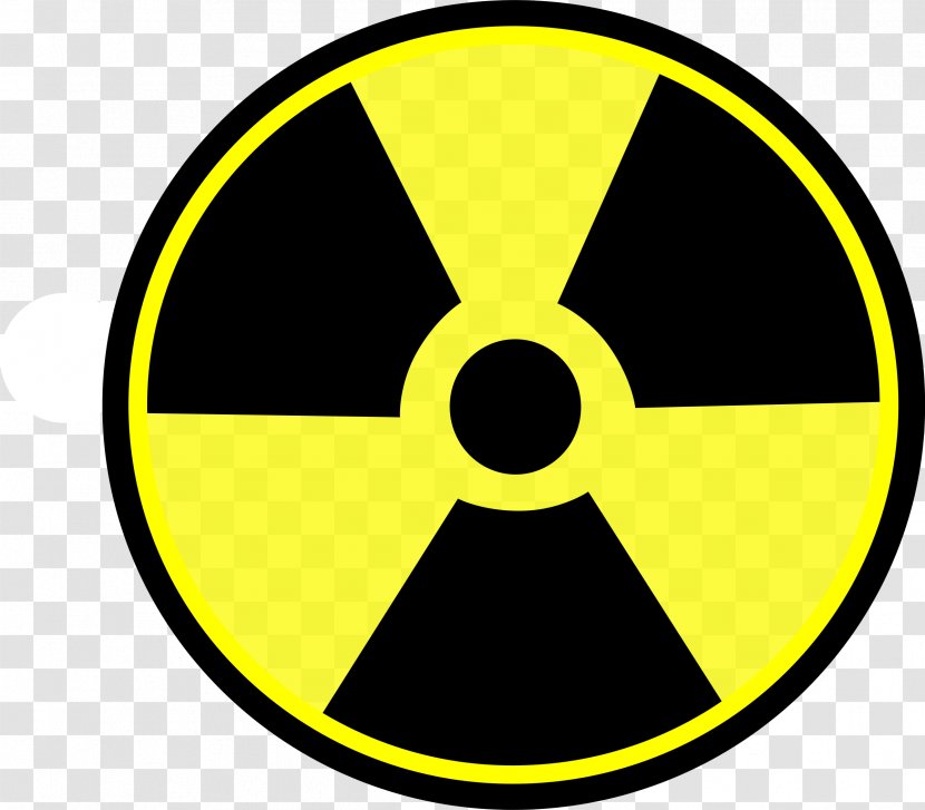 Hazard Symbol Radioactive Decay Biological Radiation Nuclear Weapon - Warning Sign - Downloaded 70 | 0 Favorited Transparent PNG