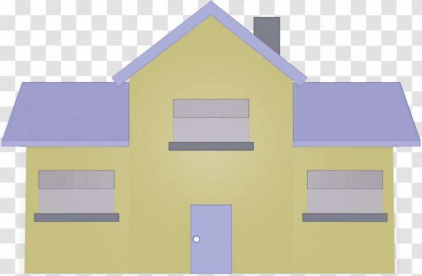 Property Roof Violet House Home Transparent PNG
