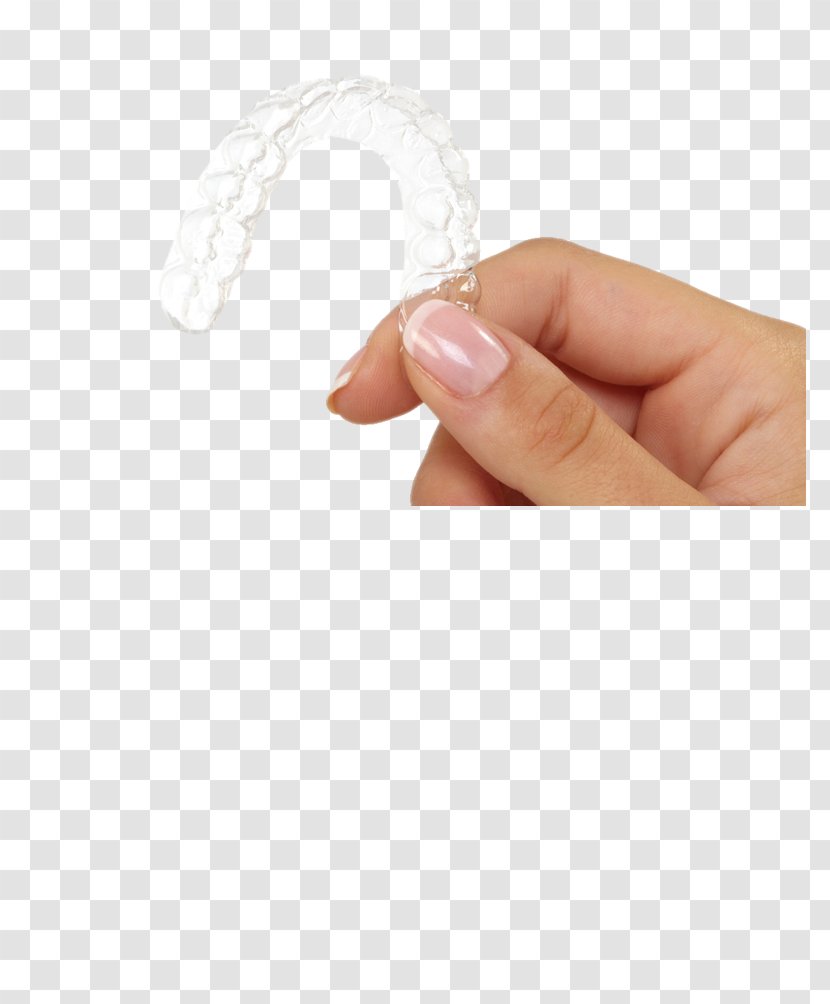 Thumb Hand Model Nail Body Jewellery - Clear Aligners Transparent PNG
