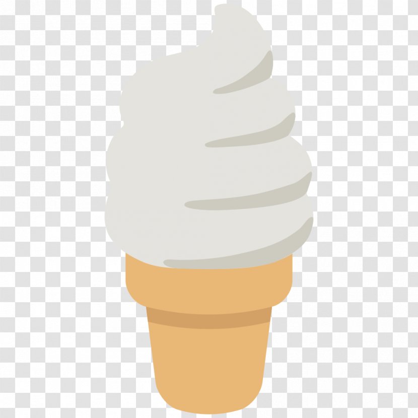 Ice Cream Cones Emoji Snow Cone - Movie - CREAM Transparent PNG