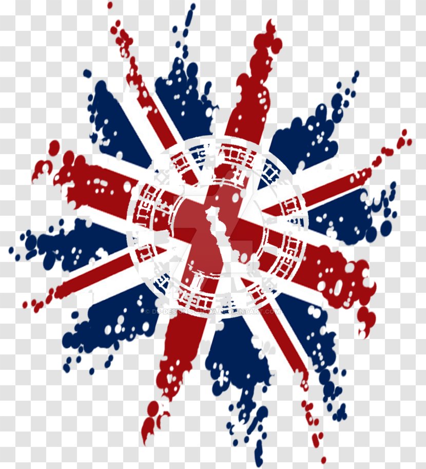 Flag Of The United Kingdom Graphic Design - Heart - Nostalgic British Transparent PNG