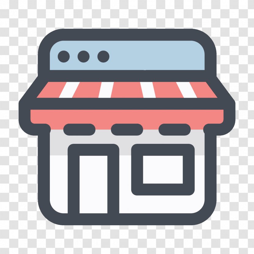 Online Shopping E-commerce Retail - Area - Store Icon Transparent PNG