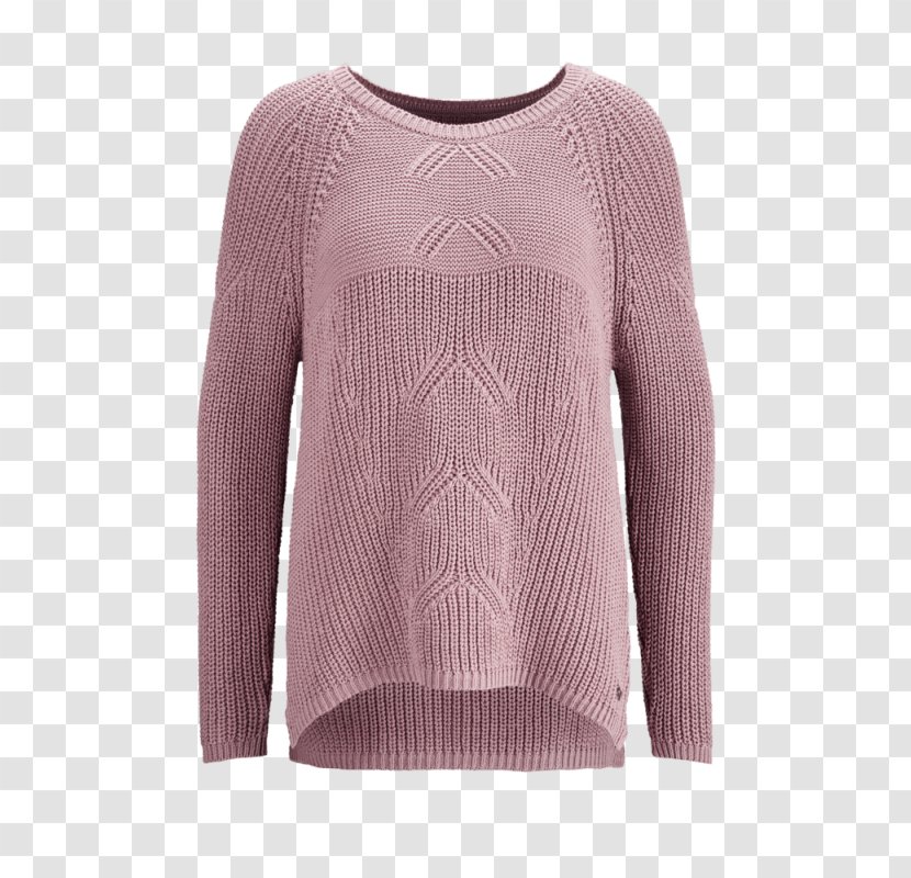 Sweater Shoulder Pink M Wool - Pullover Transparent PNG