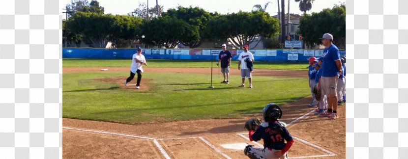 Baseball Field College Softball Pitch - Santa Monica - League Flyer Transparent PNG