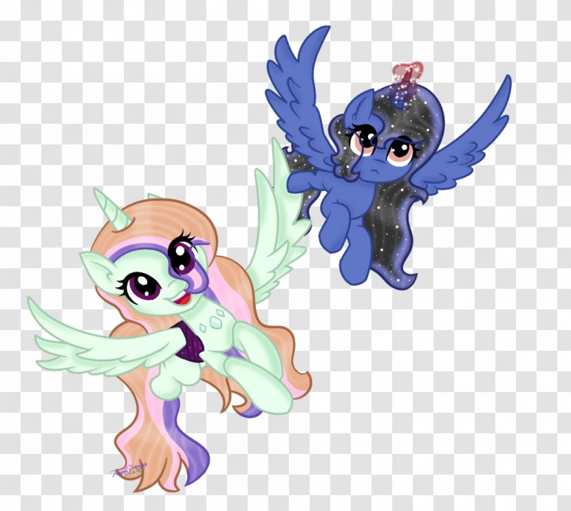 Clip Art Horse Fairy Illustration Figurine - Cartoon Transparent PNG