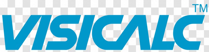 Logo VisiCalc Spreadsheet SuperCalc Computer Software - Text - Trademark Transparent PNG