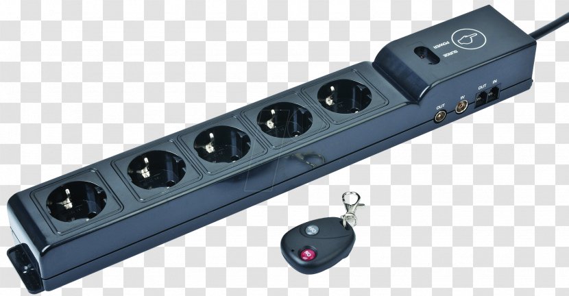 Power Converters Surge Protector Strips & Suppressors AC Plugs And Sockets Remote Controls - Electronics - Gem Printing Transparent PNG