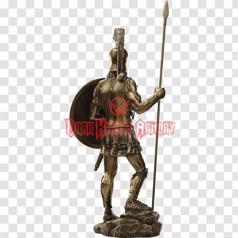 Spartan Army Knight Ancient Greece Hoplite - Bronze Transparent PNG