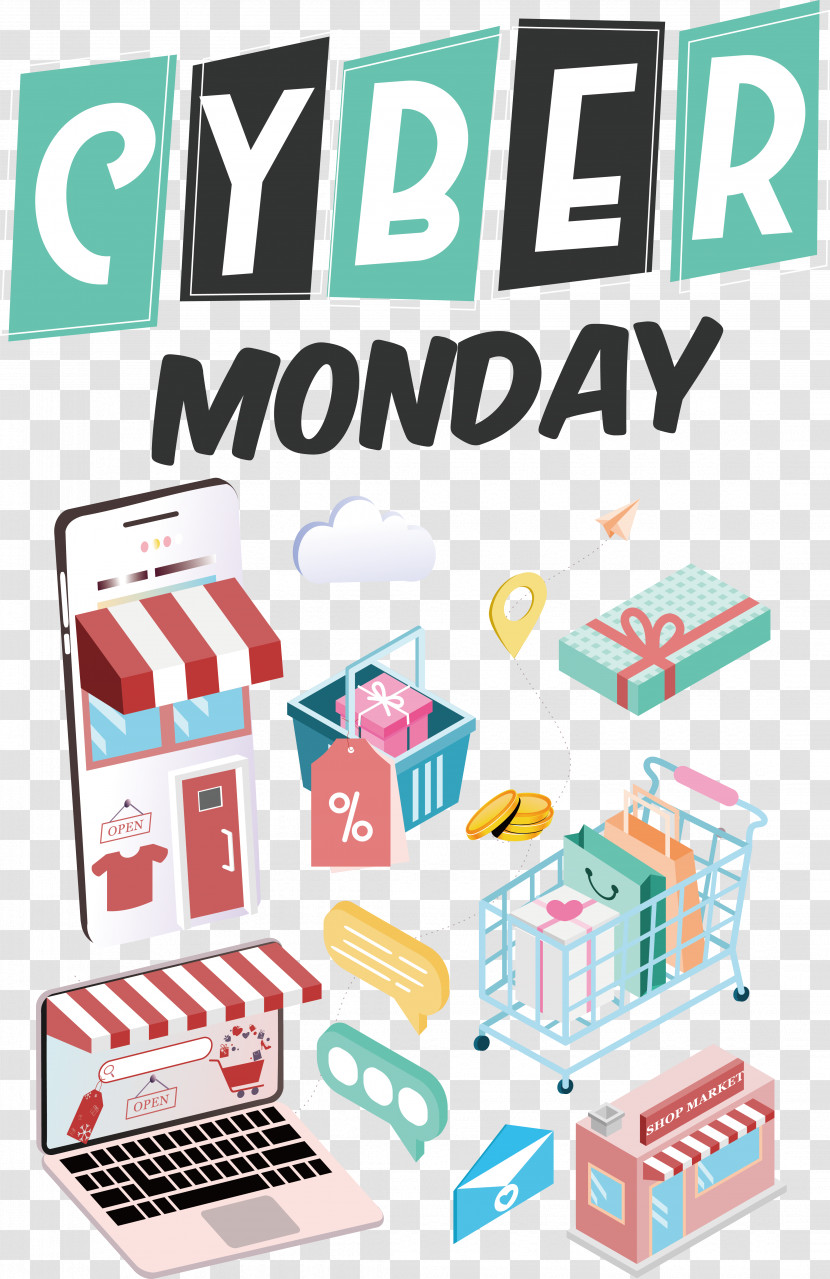 Cyber Monday Transparent PNG