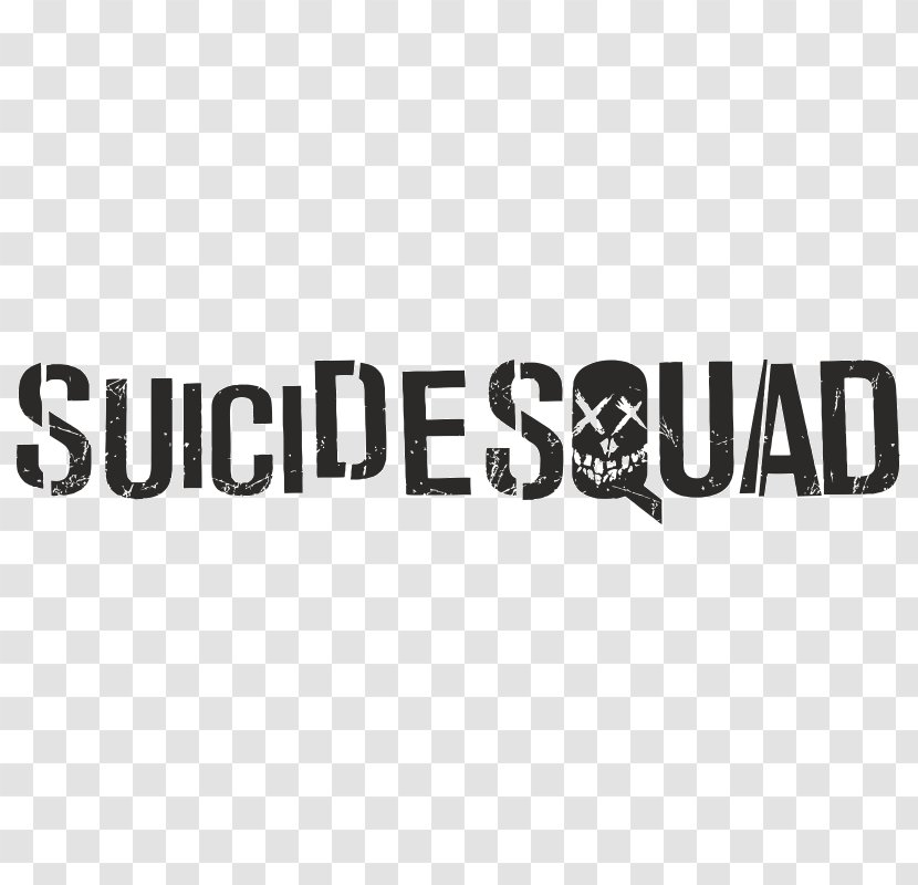 DC Comics Suicide Squad Character Skulls Rubber Bracelet Logo Brand Car Product - Black And White Transparent PNG