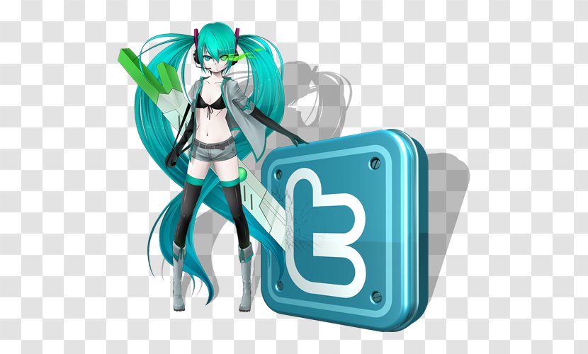 Hatsune Miku Black Rock Shooter Vocaloid Figma Lily - Silhouette Transparent PNG