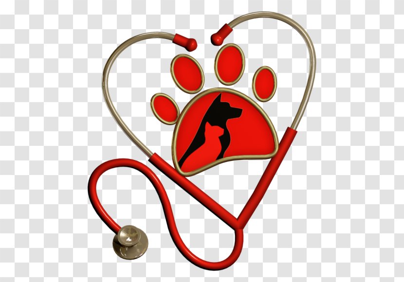 South Paws Animal Clinic Veterinarian Real Street Location Clinique Vétérinaire - Heart - Body Jewelry Transparent PNG