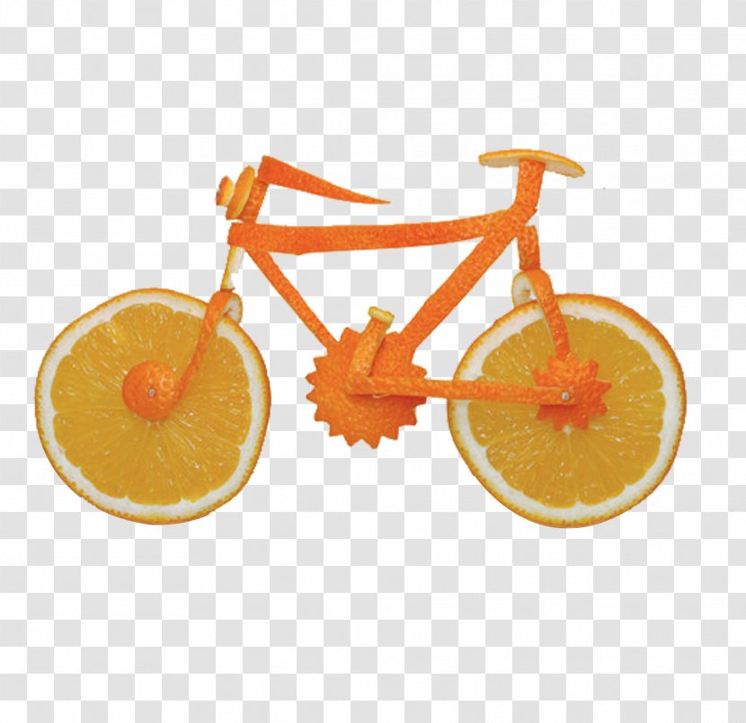 Visual Arts Sculpture Food Photography - Photographer - Orange Bike Transparent PNG