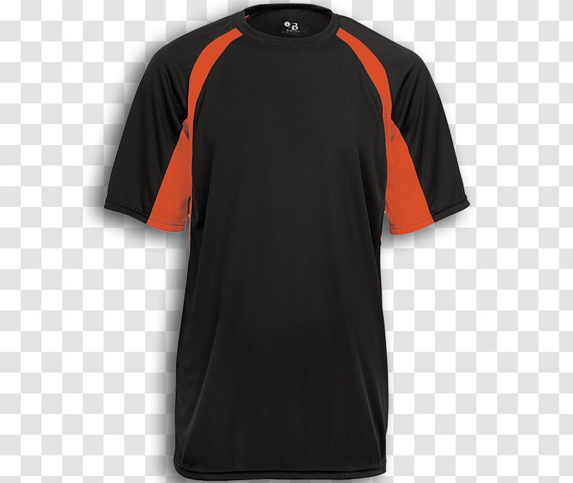 Marucci Boys' Youth Performance T-Shirt Shoulder Sleeve Safety Orange - T-shirt Transparent PNG