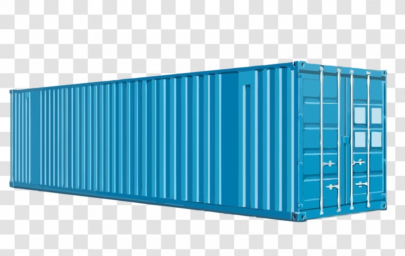 Intermodal Container Containerization Cargo Shipping Containers Logistics - Flat Rack - Contenair Background Transparent PNG