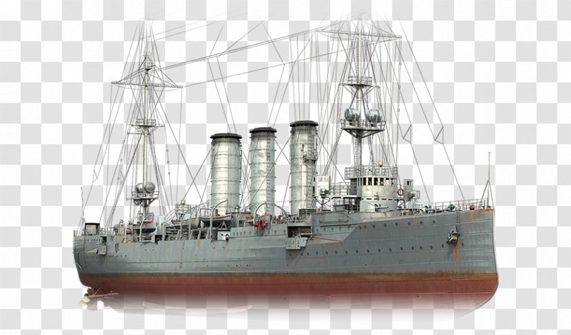 SMS Emden World Of Warships Ship The Line - Pre Dreadnought Battleship - Croiseur Transparent PNG