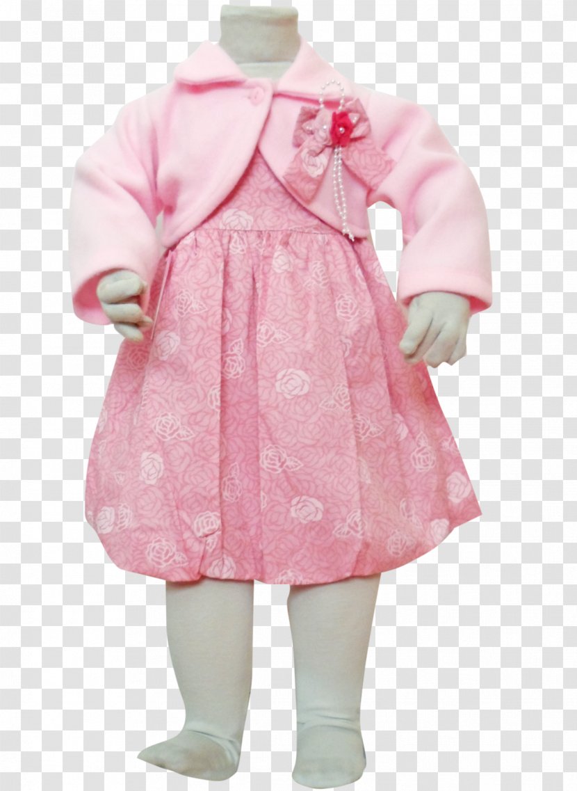 Dress Child Sleeve Outerwear Pink M Transparent PNG