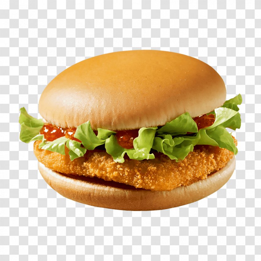 Chicken Sandwich Hamburger McDonald's Big Mac Cheeseburger - Burger King Transparent PNG