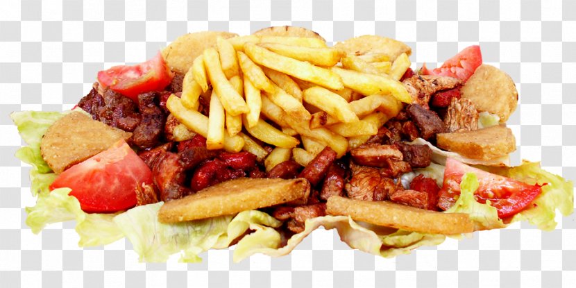Fast Food Salchipapas Hamburger Pupusa - Salad - Menu Transparent PNG