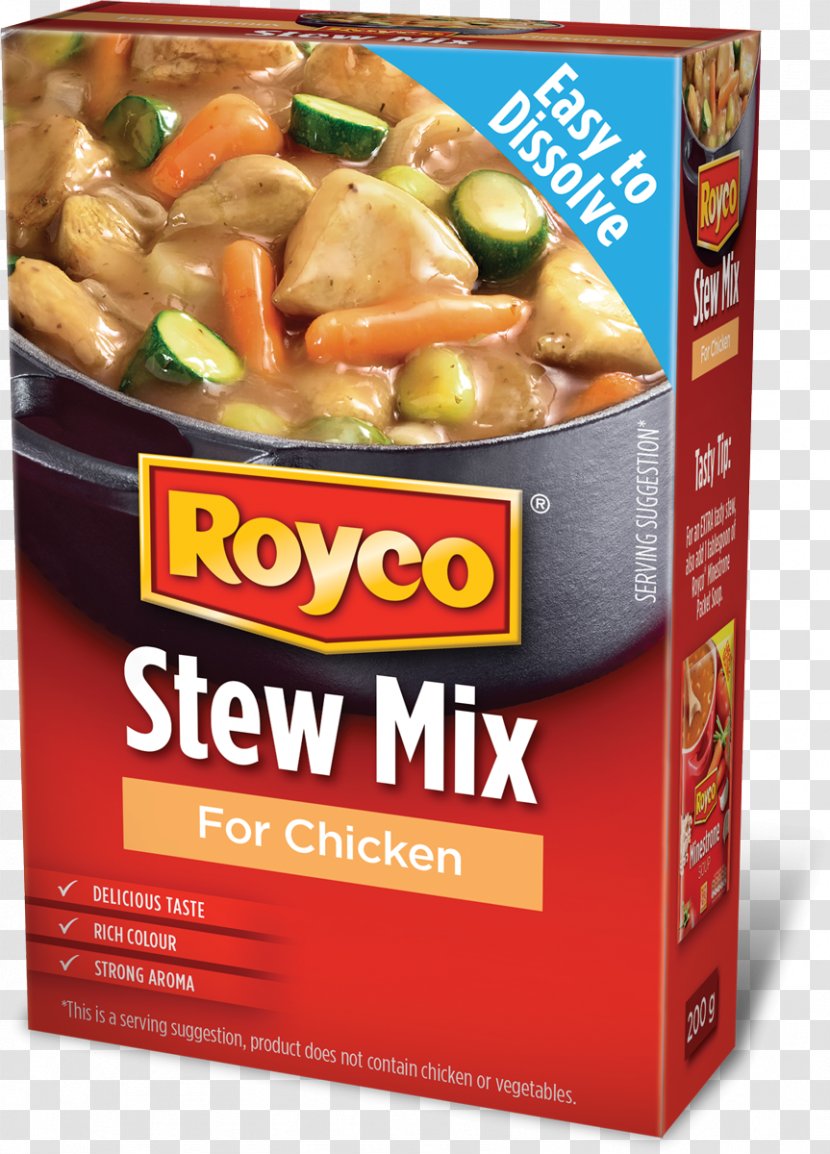 Vegetarian Cuisine Gravy Stew Knorr Recipe - Chicken Transparent PNG