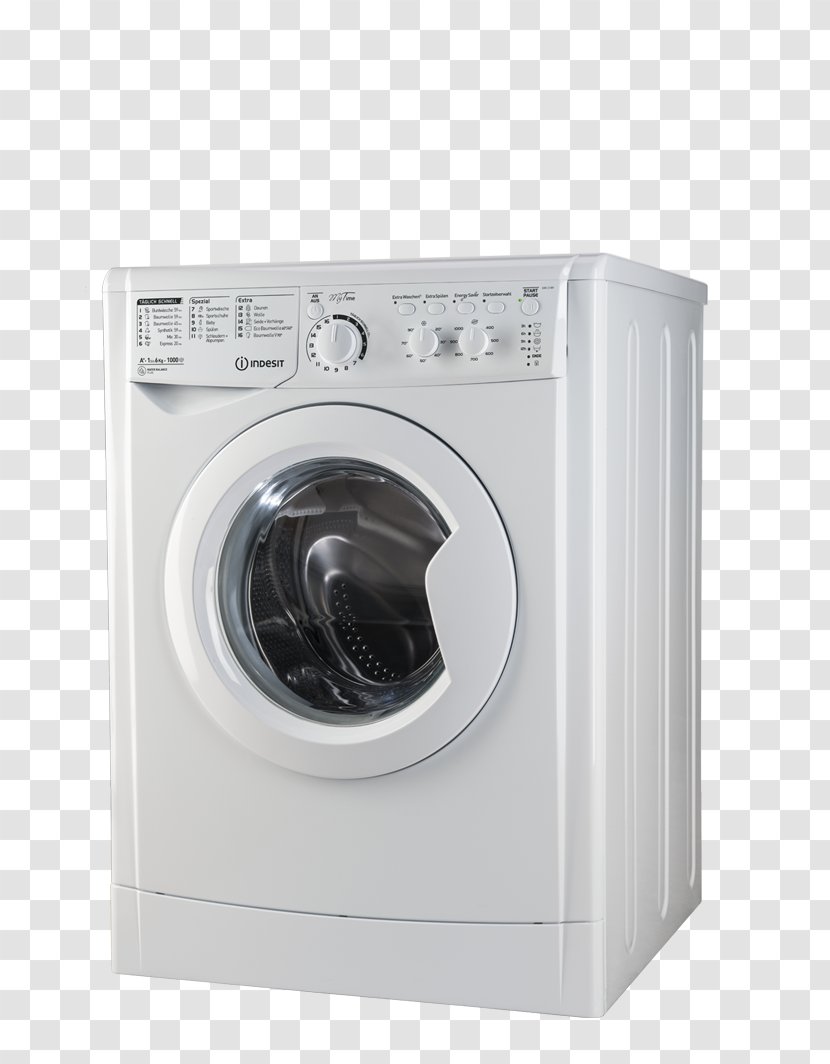 Washing Machines Indesit IWSB 5085 Home Appliance Ecotime IWSC 51051 C - Iwsc - Waschwirkungsklasse Transparent PNG