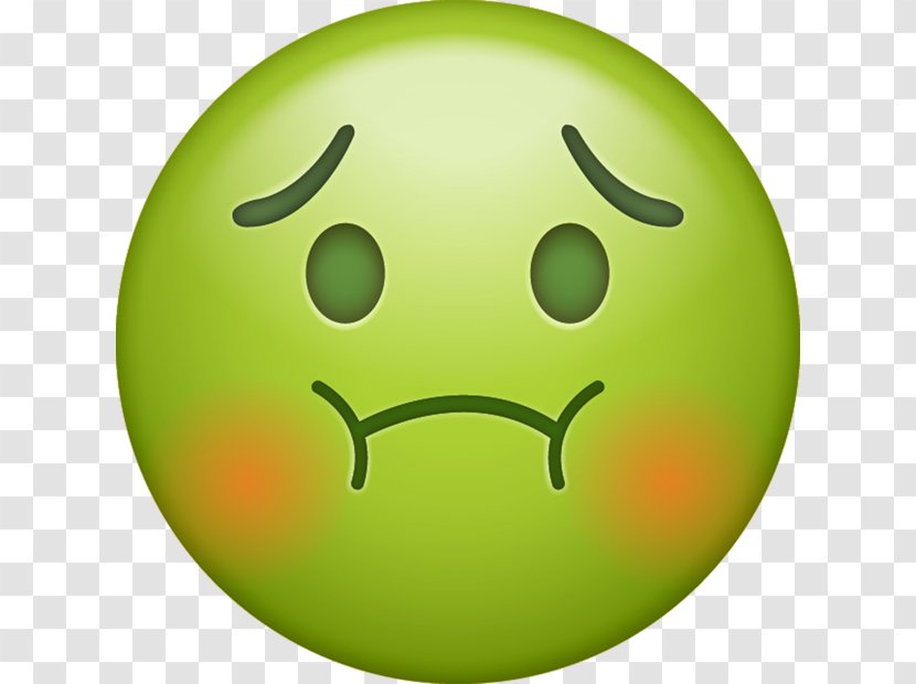 Emoji Smiley Clip Art - Iphone - Sick Transparent PNG