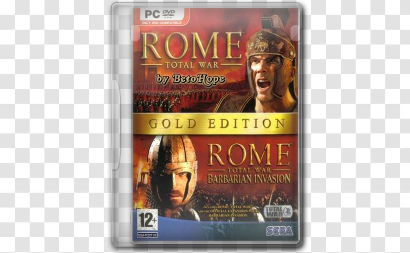 Rome: Total War: Barbarian Invasion Rome II Empire: War Alexander Shogun 2 - Expansion Pack Transparent PNG