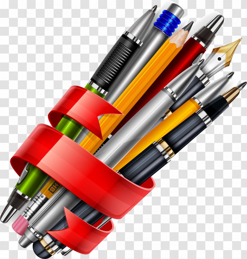 Pen Euclidean Vector Three-dimensional Space - Gratis - A Variety Of With Map Transparent PNG