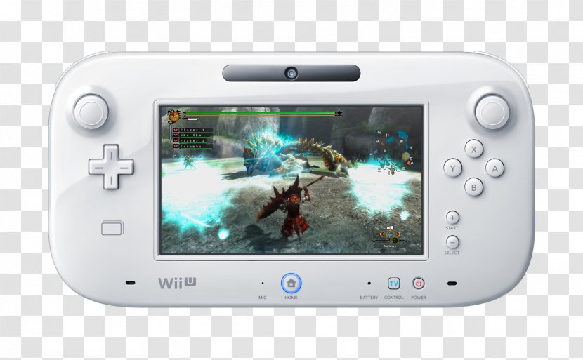 Wii U GamePad Monster Hunter Tri 3 Ultimate - Nintendo 3ds Transparent PNG
