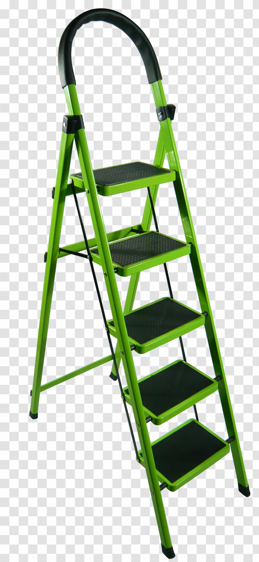 Ladder Stairs Aluminium - Alloy - Green Aluminum Transparent PNG