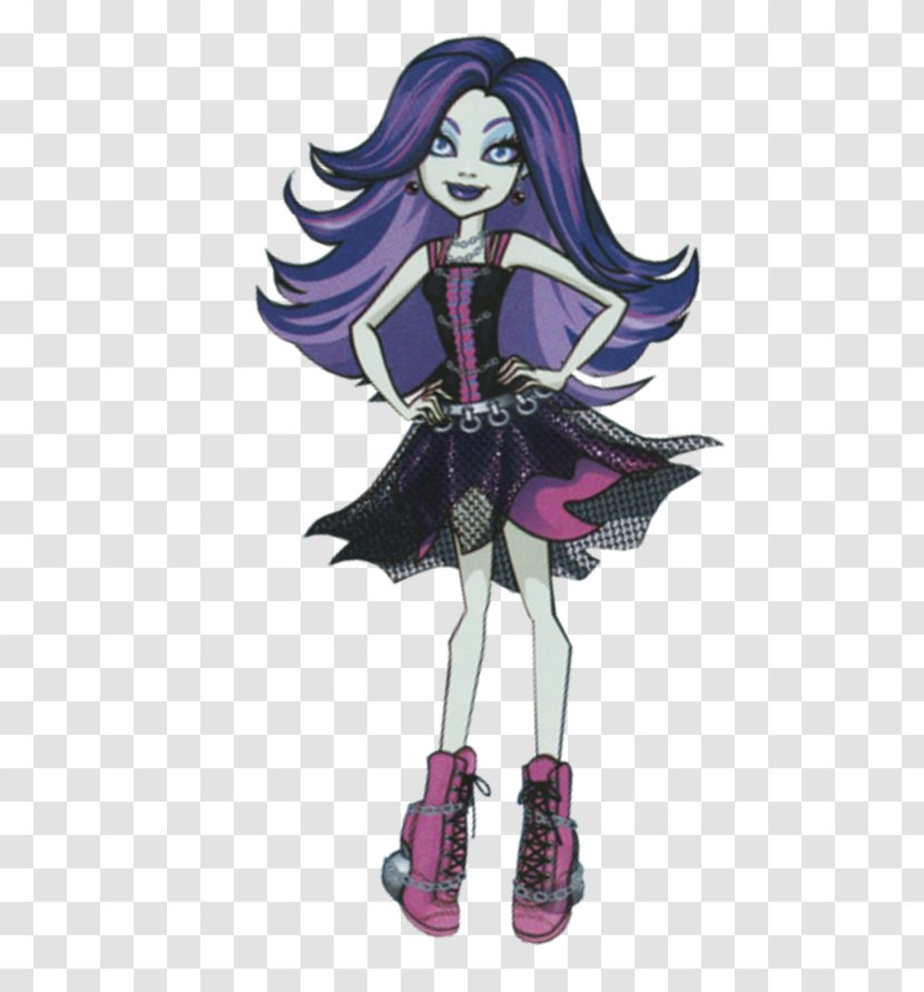 Cleo DeNile Monster High Spectra Vondergeist Daughter Of A Ghost Doll - Tree Transparent PNG