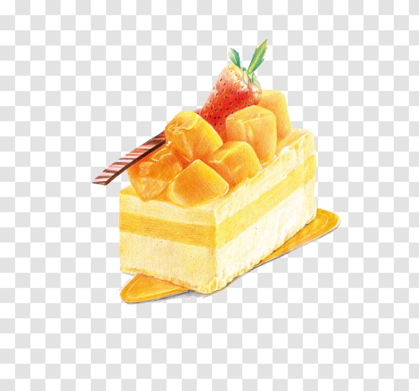 Drawing Food Painting Illustration - Cake Transparent PNG