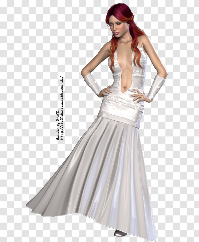 Gown Cocktail Dress Shoulder - Frame Transparent PNG