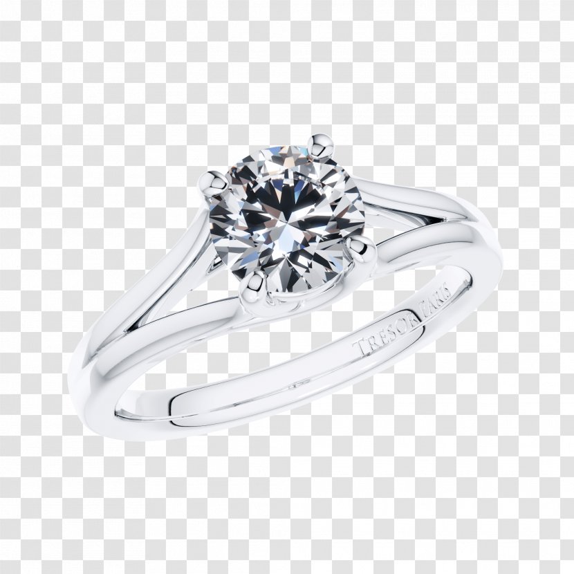 Engagement Ring Jewellery Diamond - Material Transparent PNG