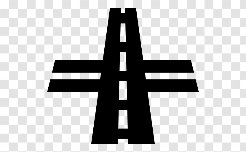 Cross The Road - Black And White - Curve Transparent PNG